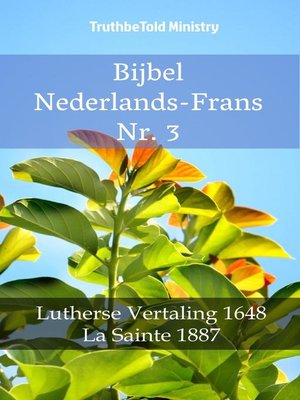 cover image of Bijbel Nederlands-Frans Nr. 3